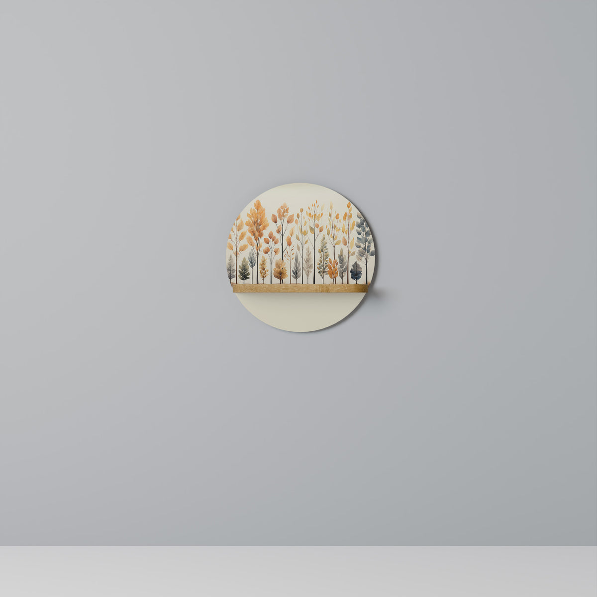 AUTUMN FOREST Dekoratives Wandregal