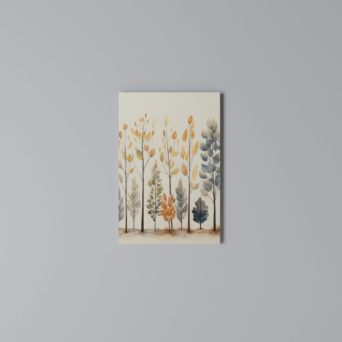 AUTUMN FOREST Vertical Canvas Print