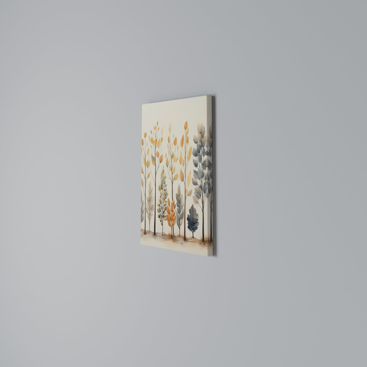 AUTUMN FOREST Vertical Canvas Print