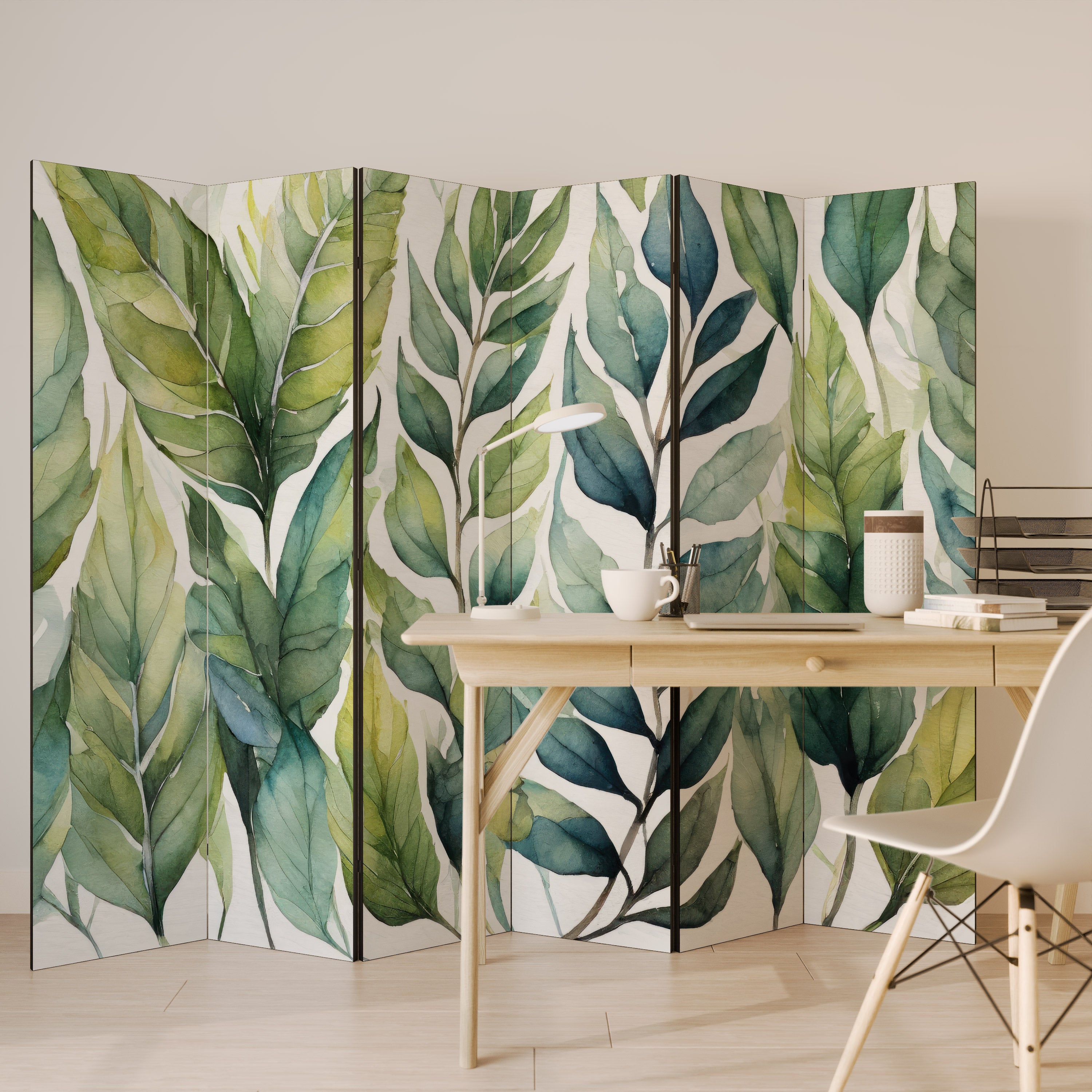 VERDURE SCAPE 6-teiliger Paravent