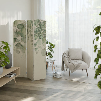 PURE VERDURE 3-Panel Plywood Room Divider