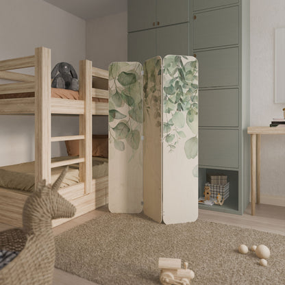 PURE VERDURE 3-Panel Plywood Room Divider