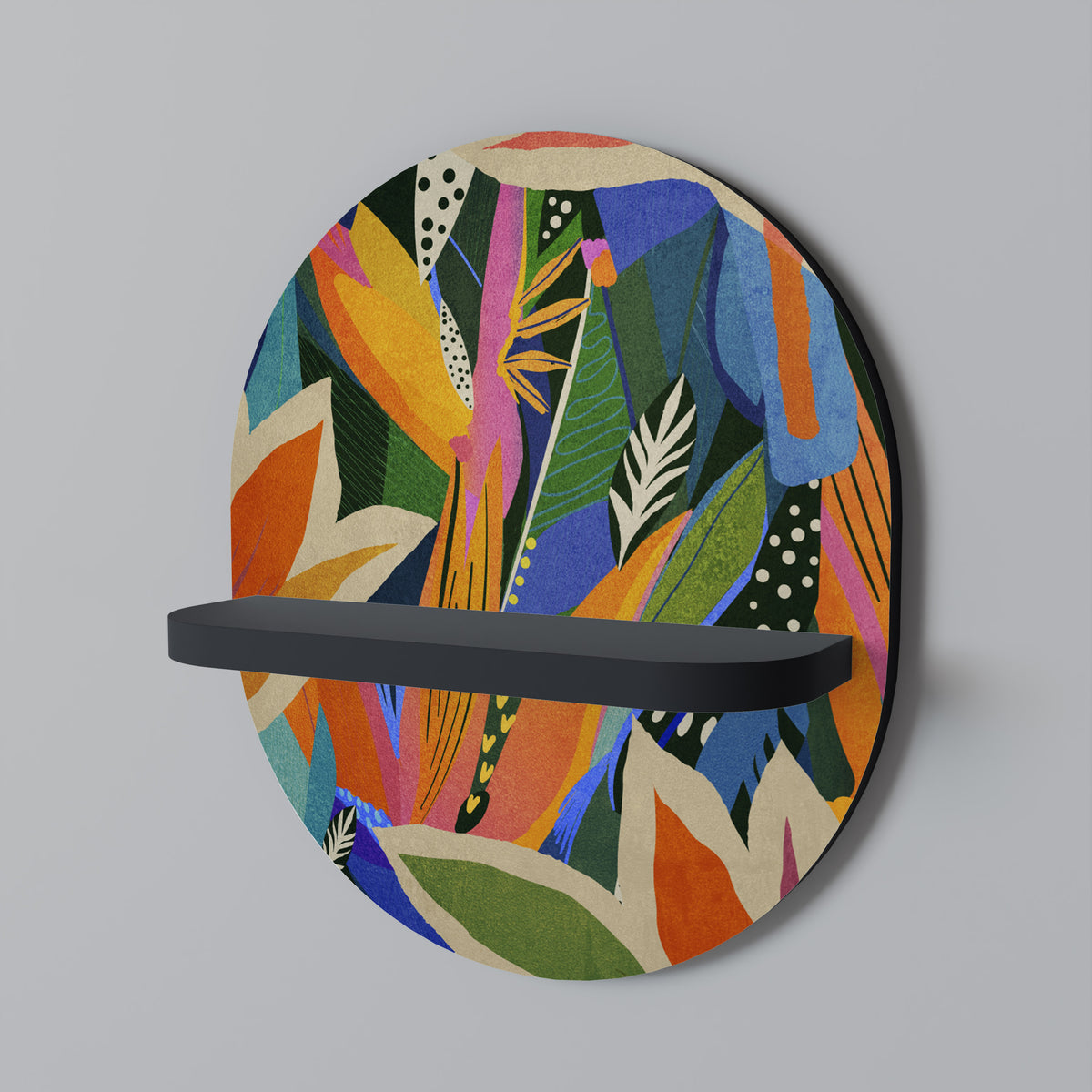 RAMPANT VEGETATION Dekoratives Wandregal