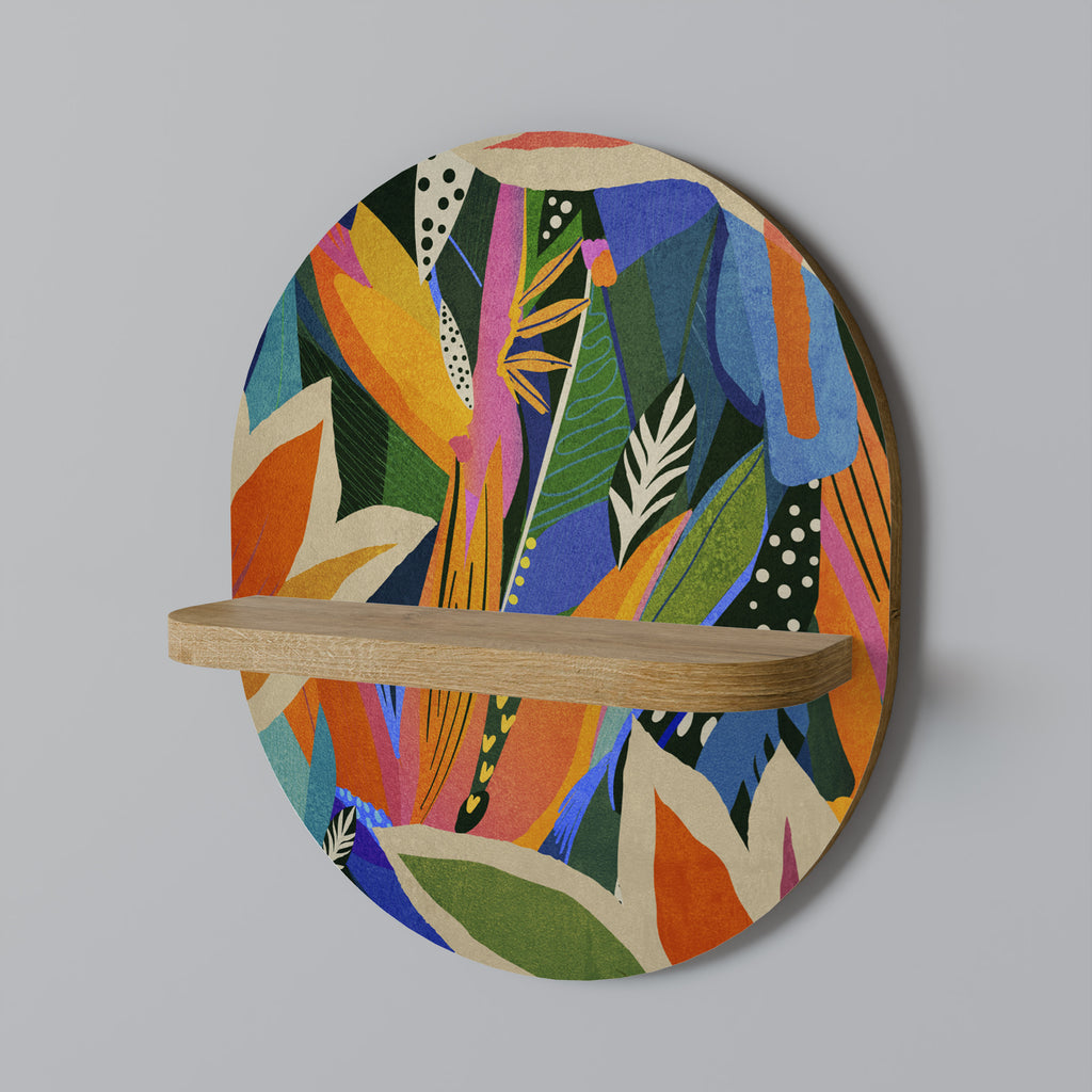 RAMPANT VEGETATION Art Shelf