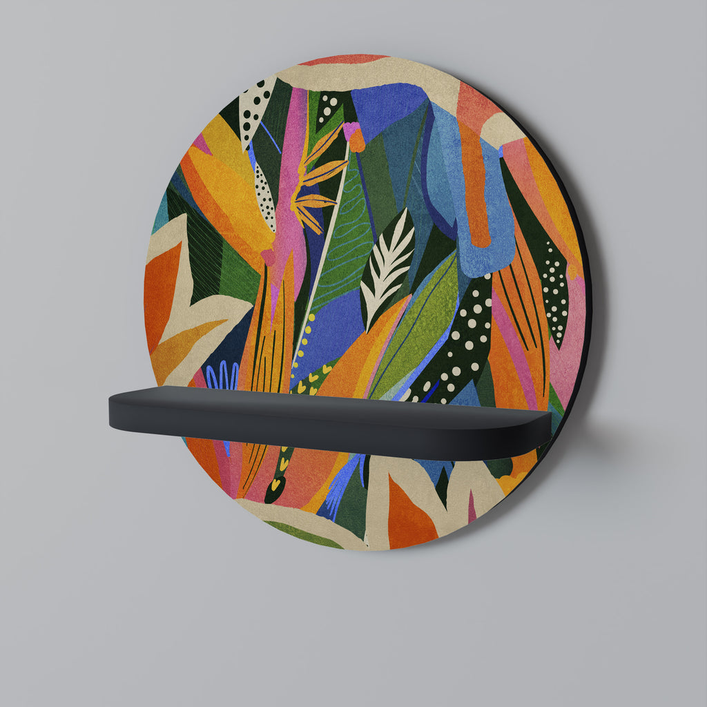 RAMPANT VEGETATION Art Shelf