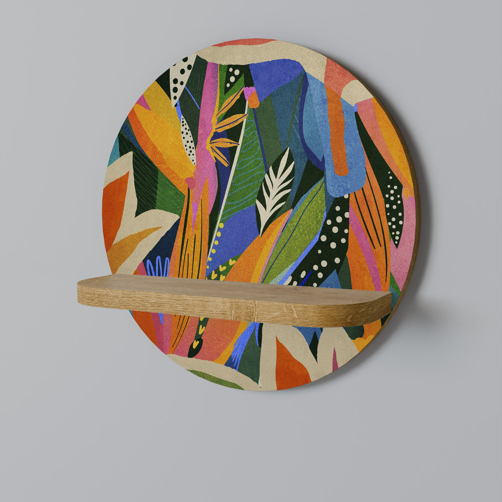 RAMPANT VEGETATION Art Shelf