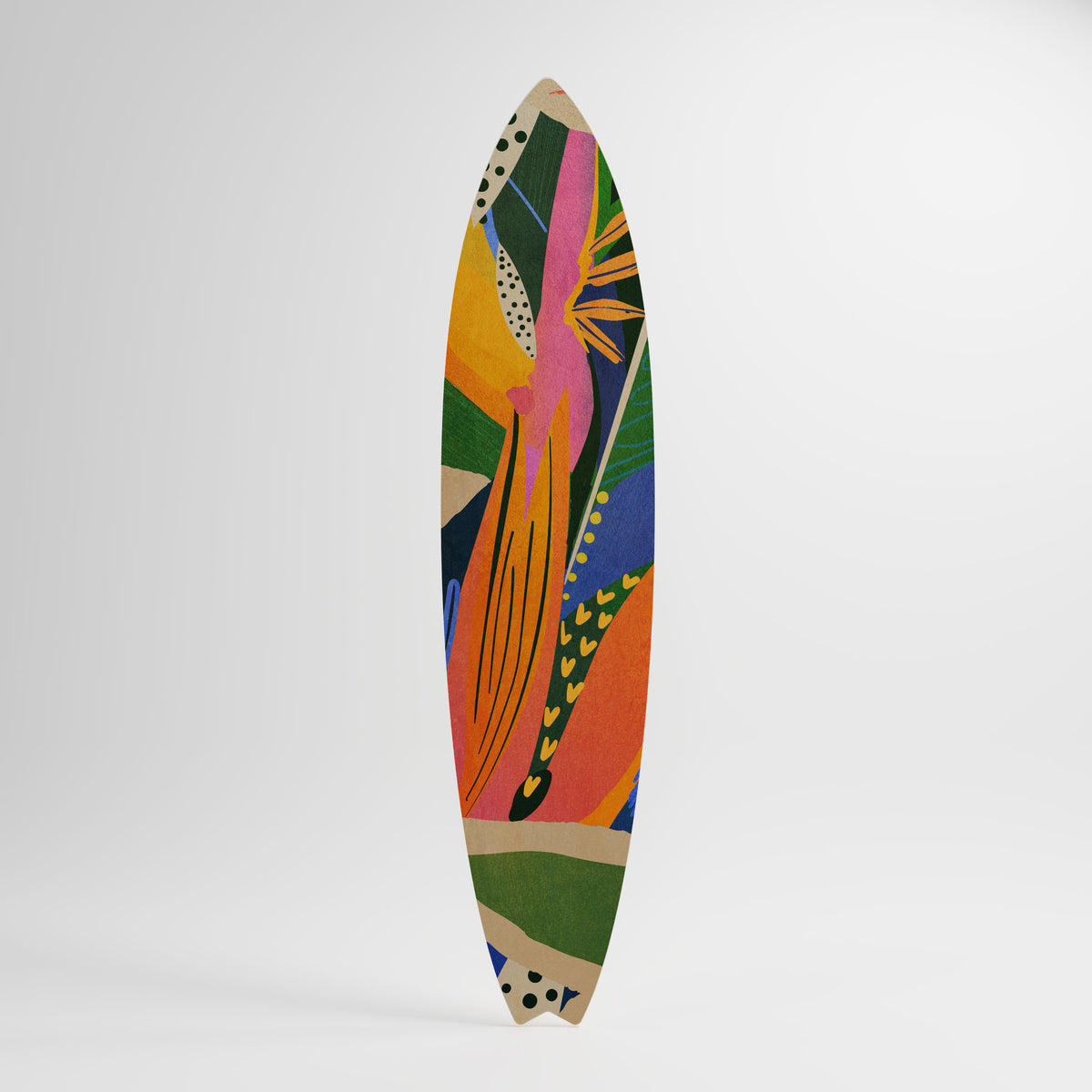 RAMPANT VEGETATION Surfboard Decorative Panel