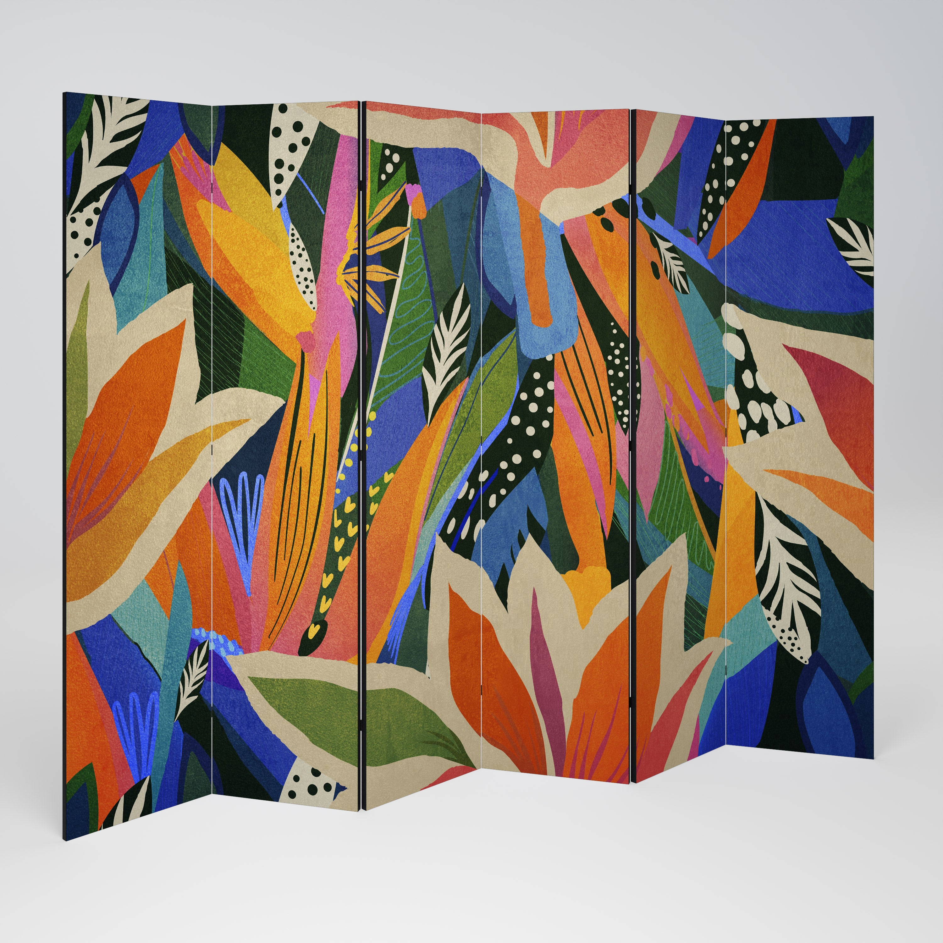 RAMPANT VEGETATION 6-teiliger Paravent