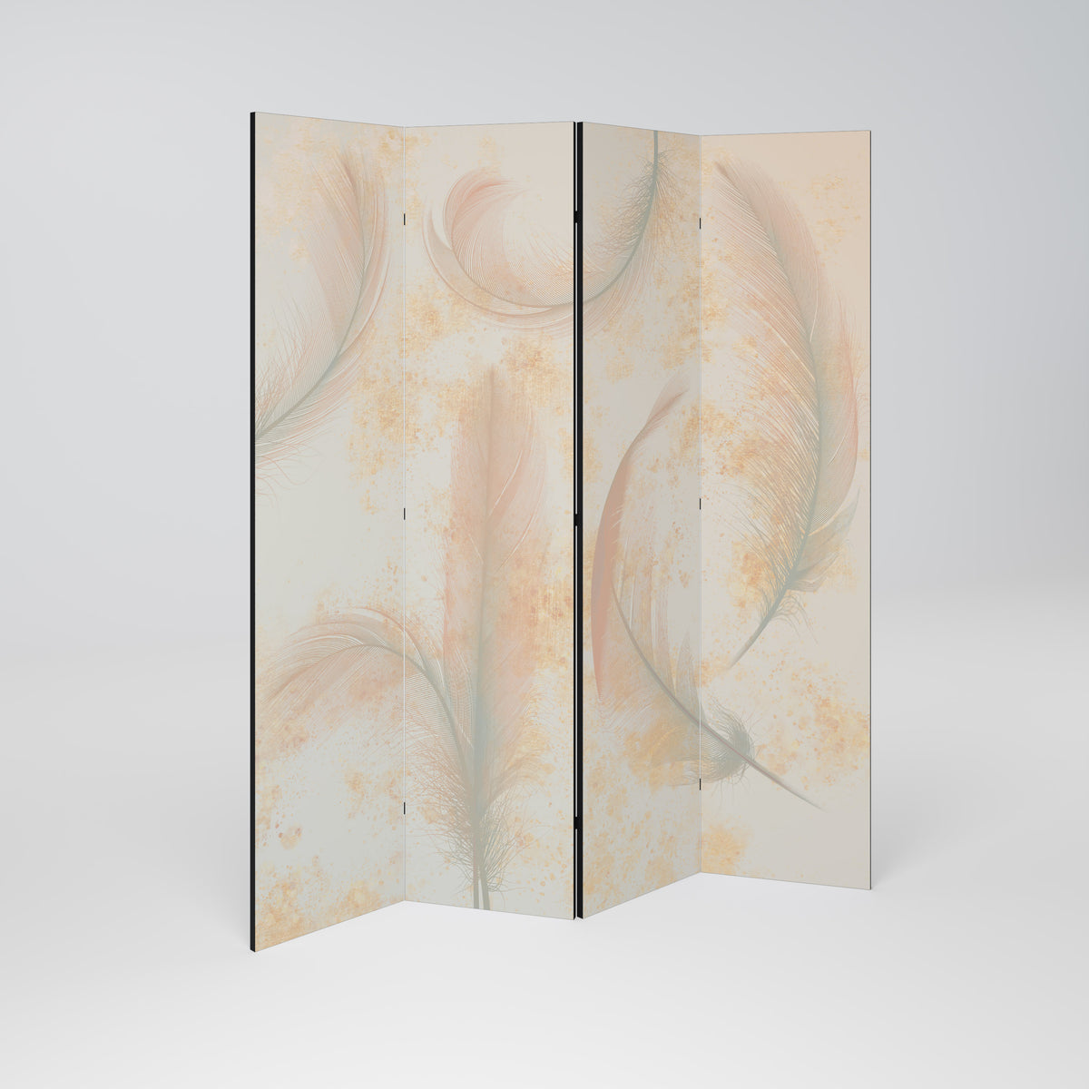 AURA OF LIGHT Rumsavdelare 4 paneler
