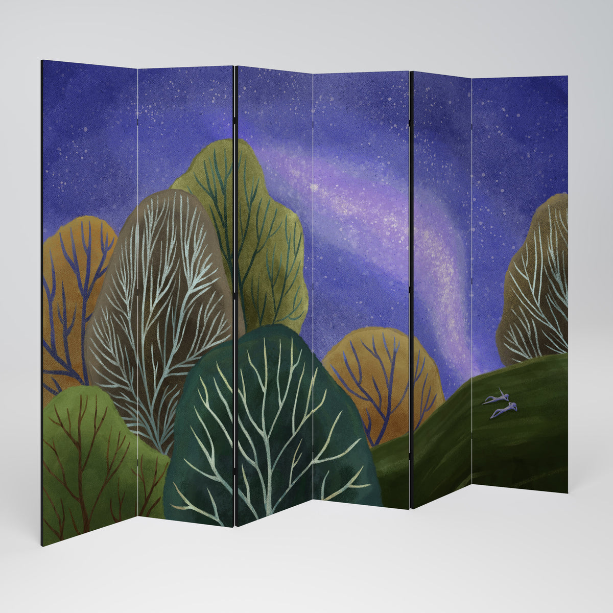 STARLIT VIBE 6-Panel Room Divider