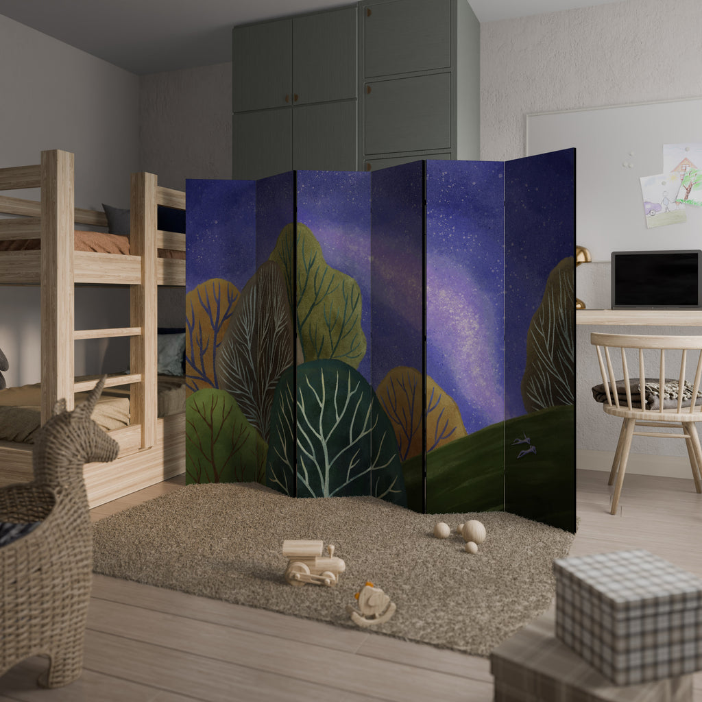 STARLIT VIBE 6-teiliger Paravent