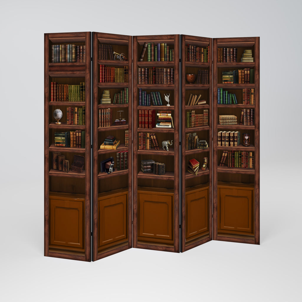 WISDOM IN WOOD 5-Panel Room Divider