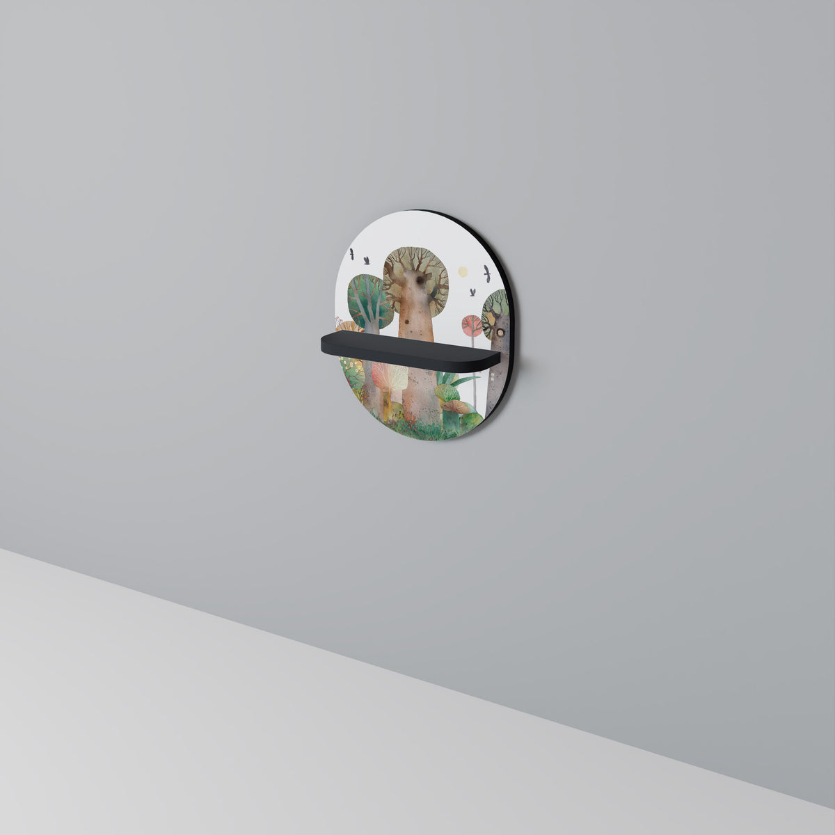 FLIGHT OVER Dekoratives Wandregal