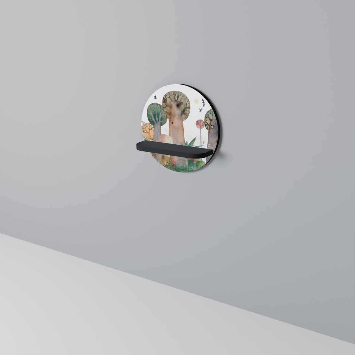 FLIGHT OVER Dekoratives Wandregal