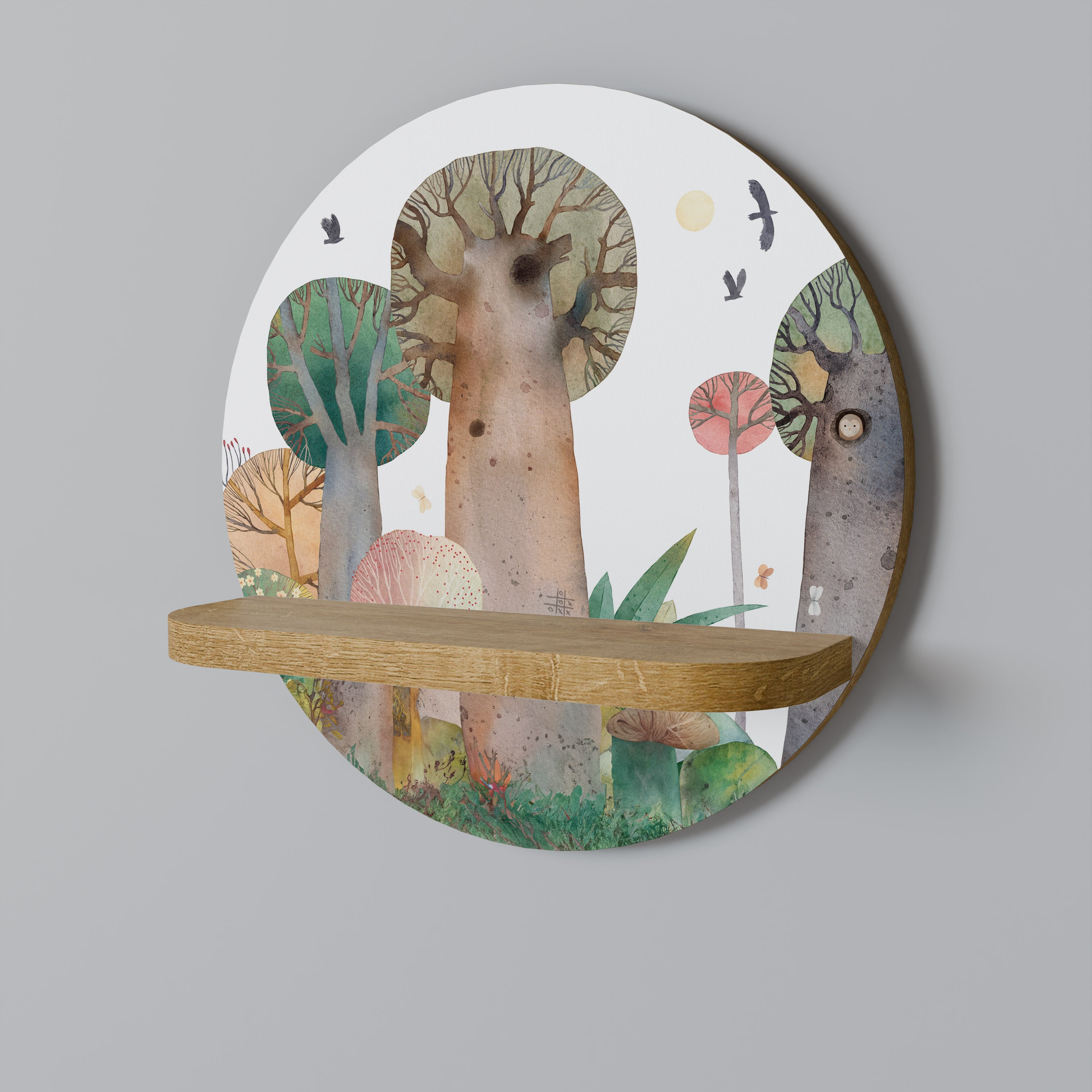 FLIGHT OVER Decorative Art Shelf