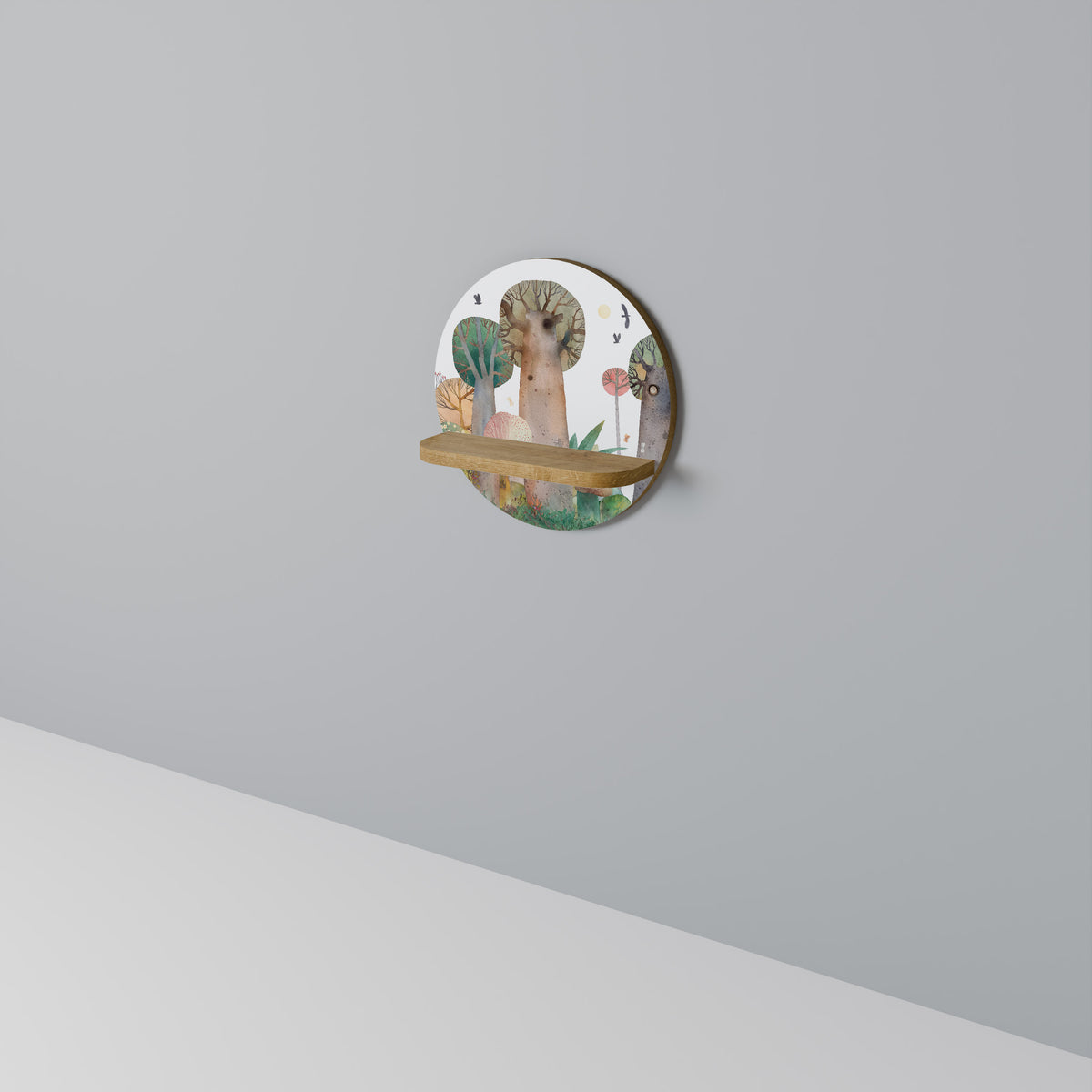 FLIGHT OVER Dekoratives Wandregal