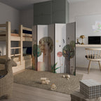 FLIGHT OVER Dekorativ rumsavdelare – 5 paneler