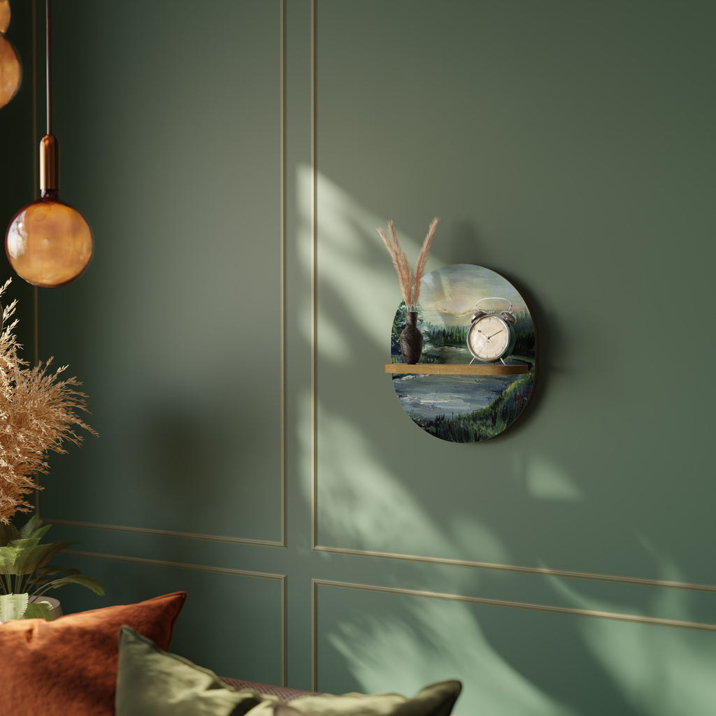 FOREST SUNSET Art Shelf