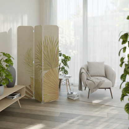 TROPICAL OUTBREAK 3-Panel Plywood Room Divider