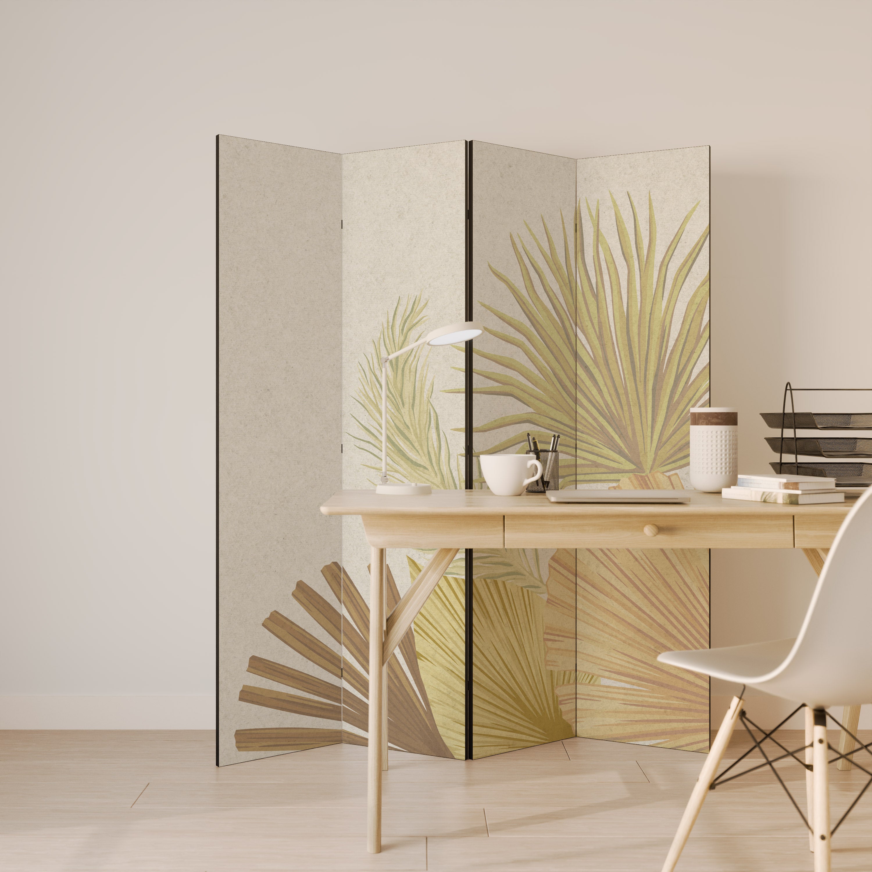 TROPICAL OUTBREAK 4-Panel Room Divider