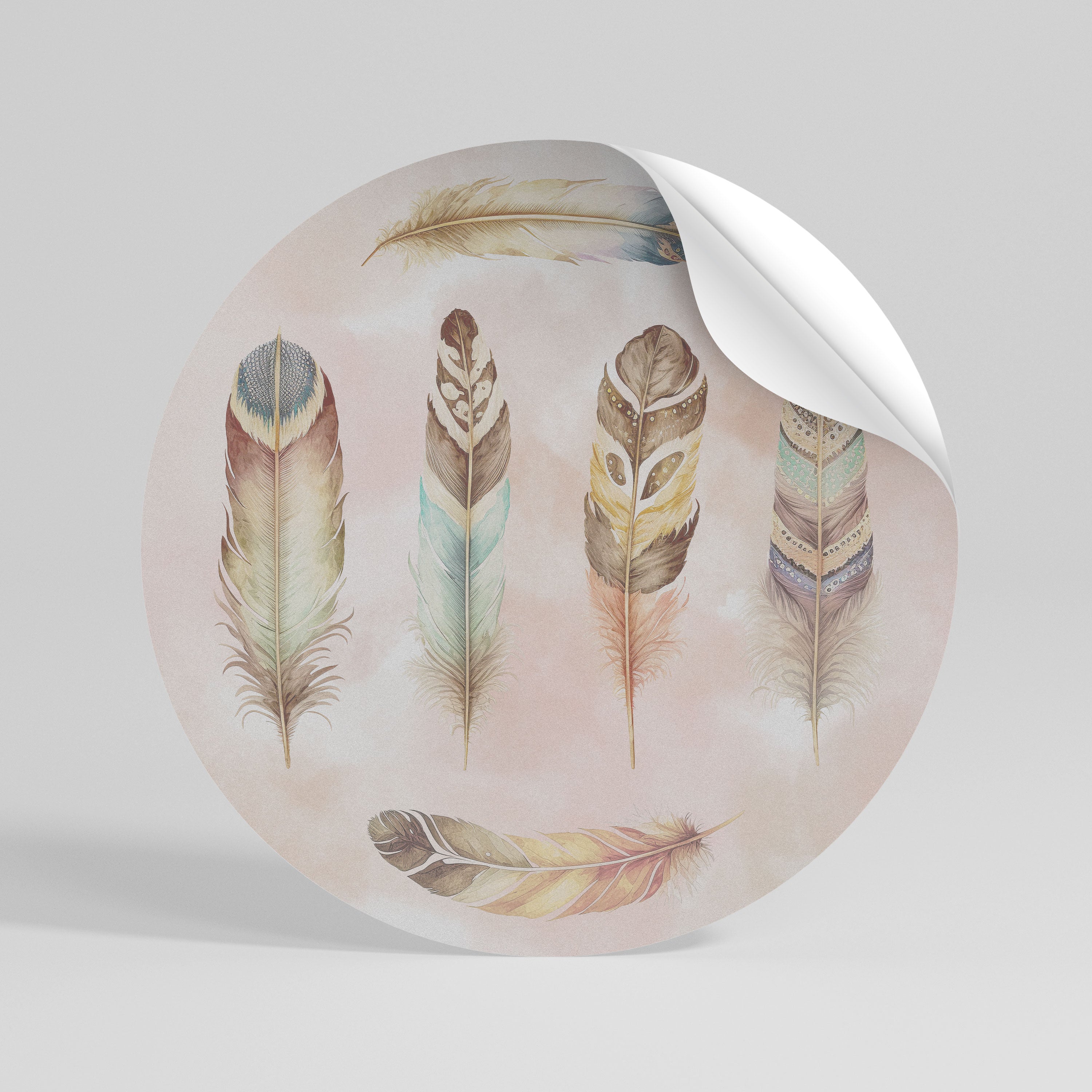 THE DELIQUESCE Αυτοκόλλητη Αφίσα στρογγυλή