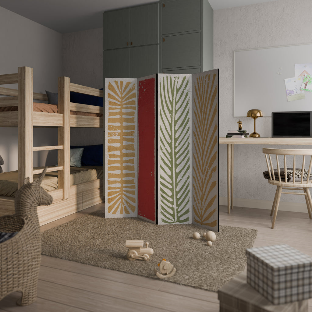 GREENERY WALK 4-teiliger Paravent