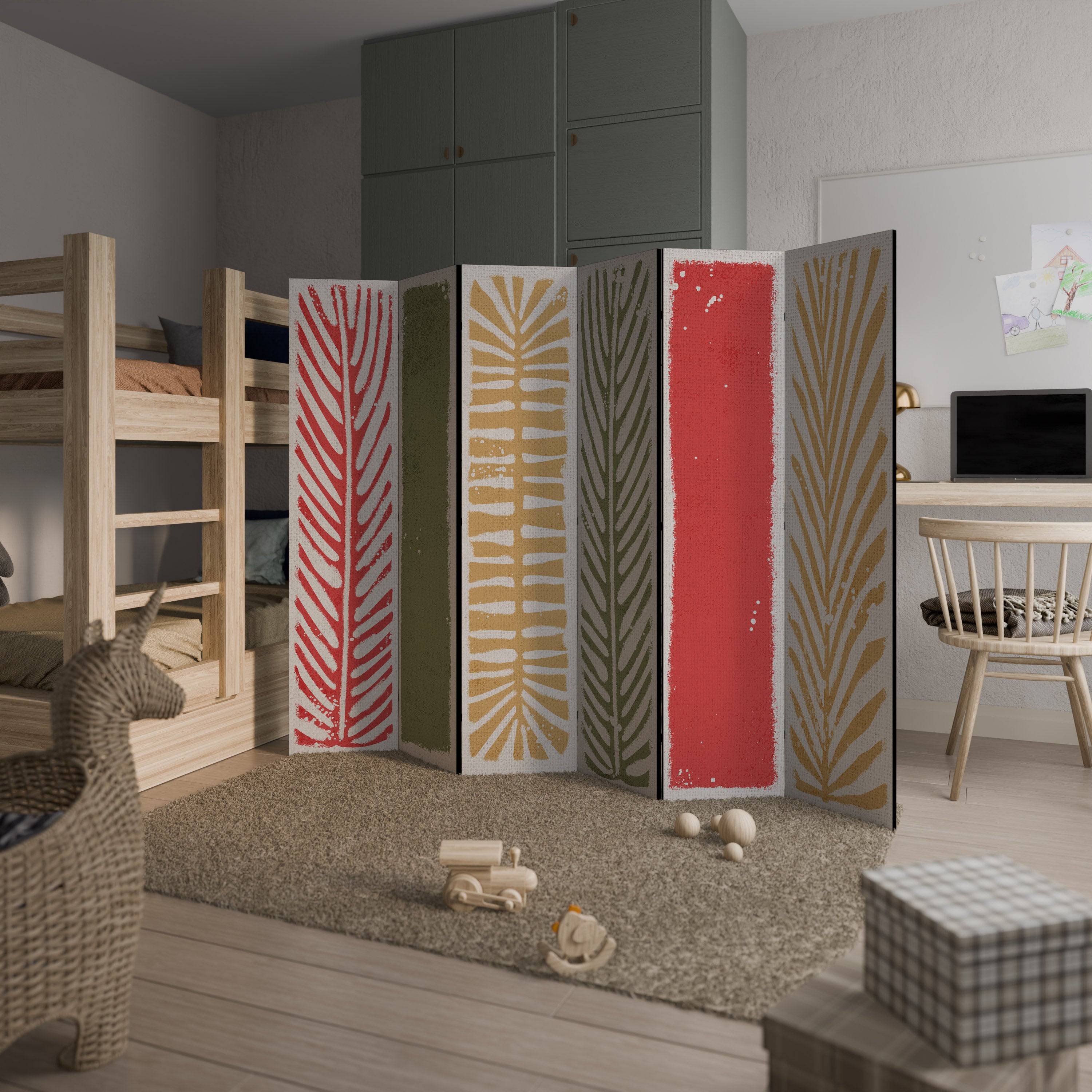 GREENERY WALK Παραβάν με 6 πάνελ