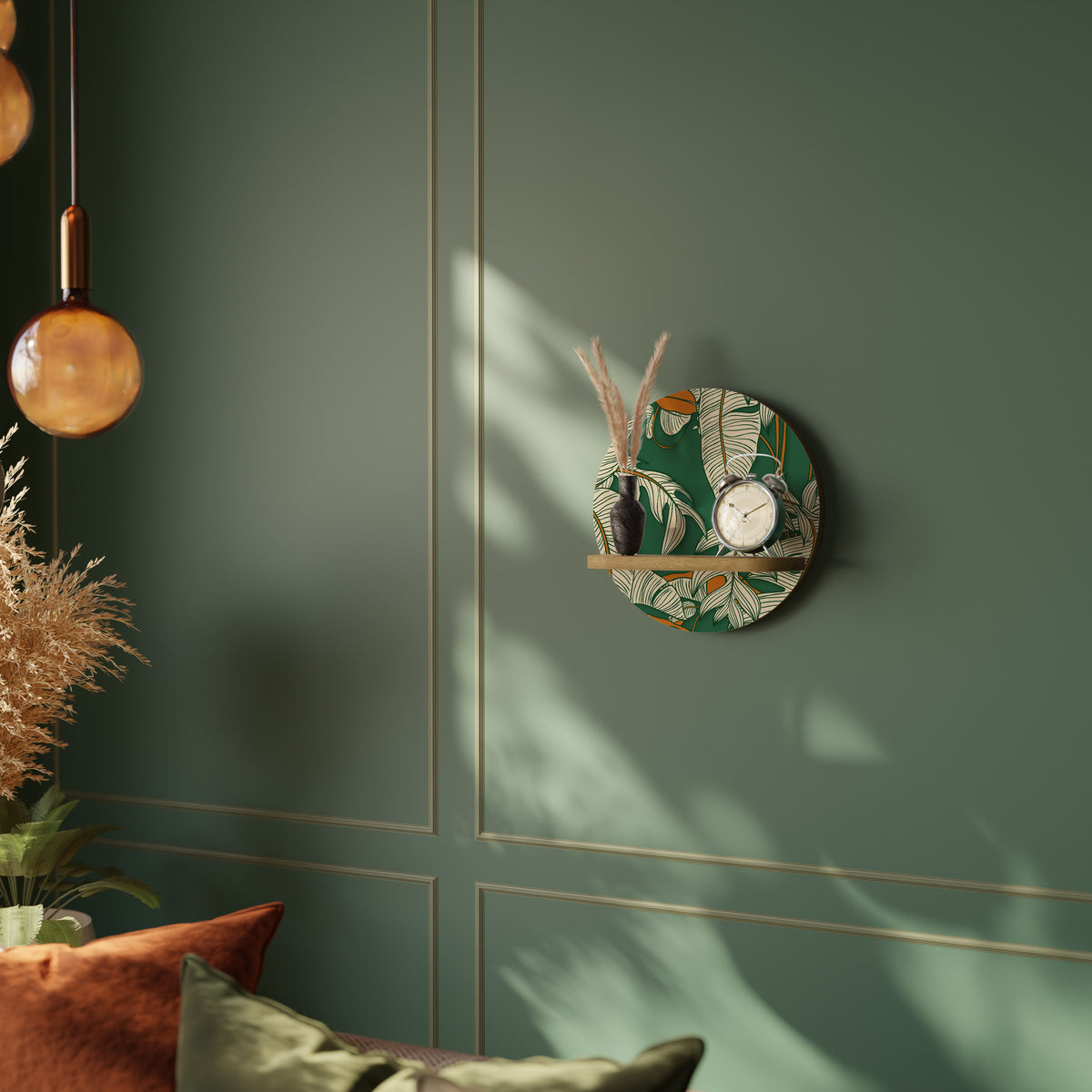 VERDANT PLEASURES Decorative Art Shelf