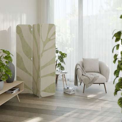 BOTANICAL SPARK 3-Panel Plywood Room Divider