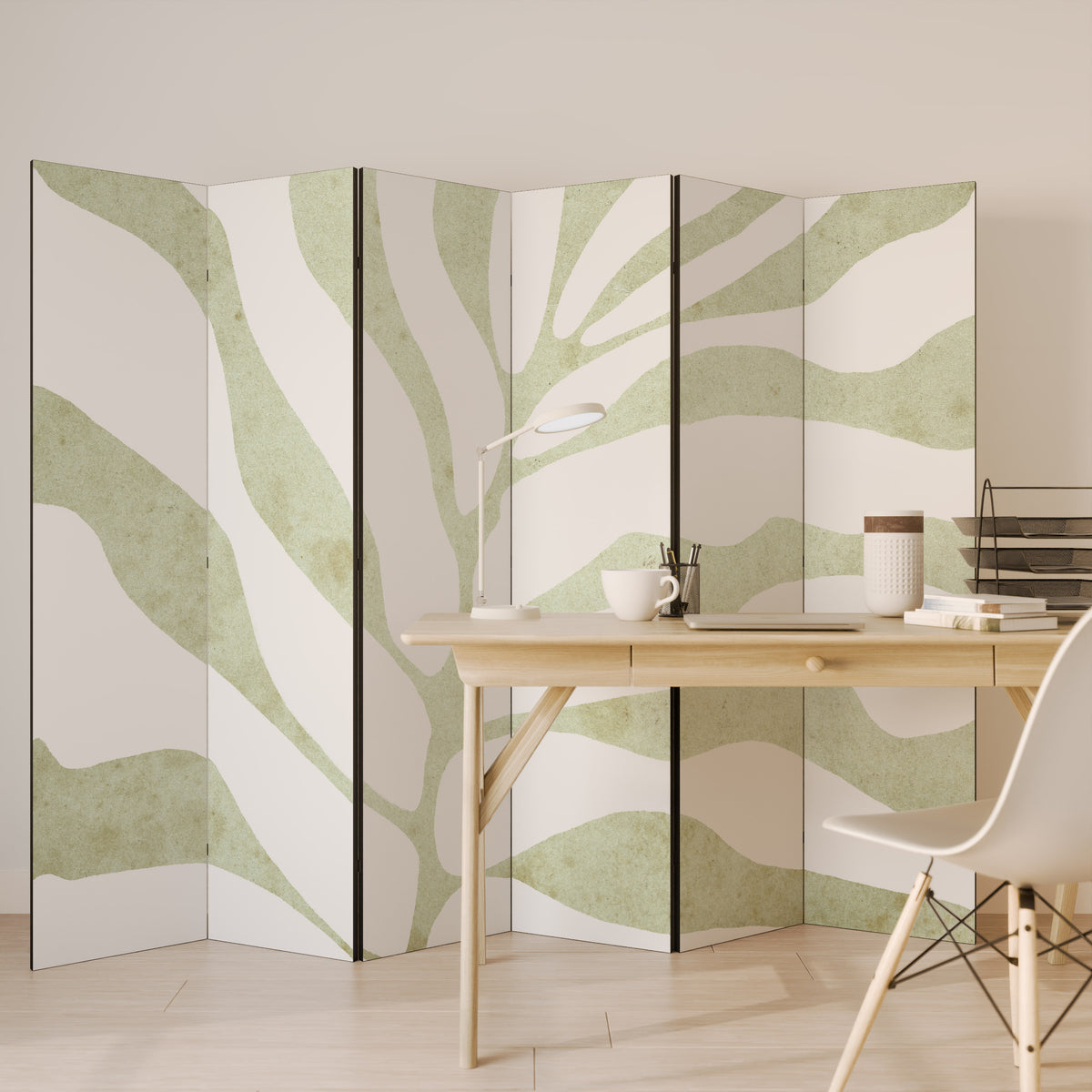 BOTANICAL SPARK Biombo de 6 paneles