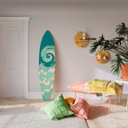 AQUA HELIX Panel decorativo de tabla de surf