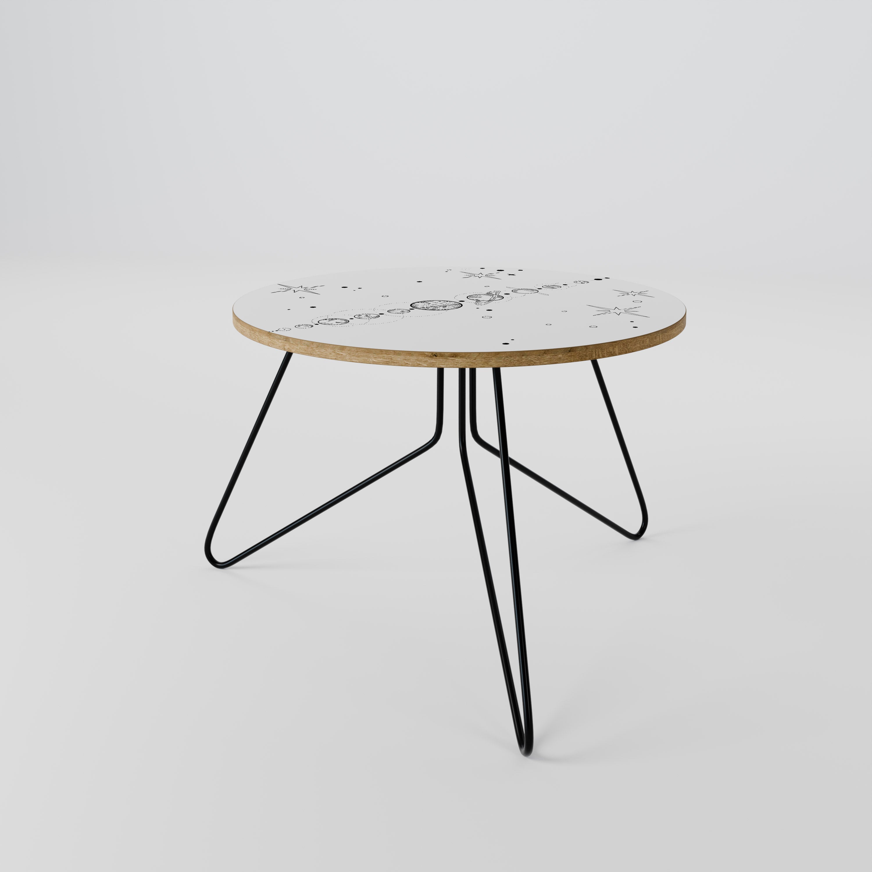 GALAXY OUTLINE Mesa de centro