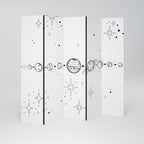 GALAXY OUTLINE 5dílný paraván