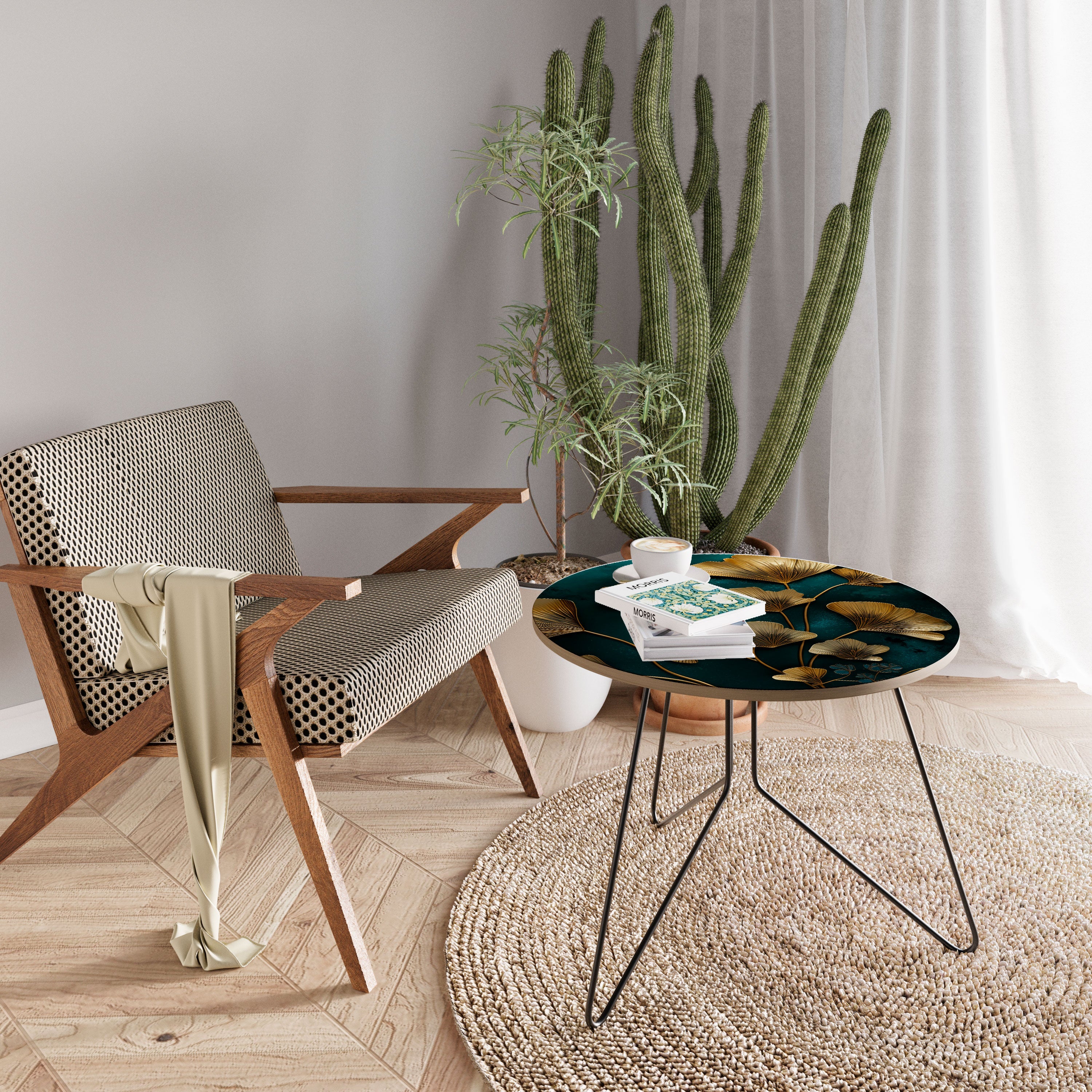 GOLDEN FLORA FANTASY Couchtisch