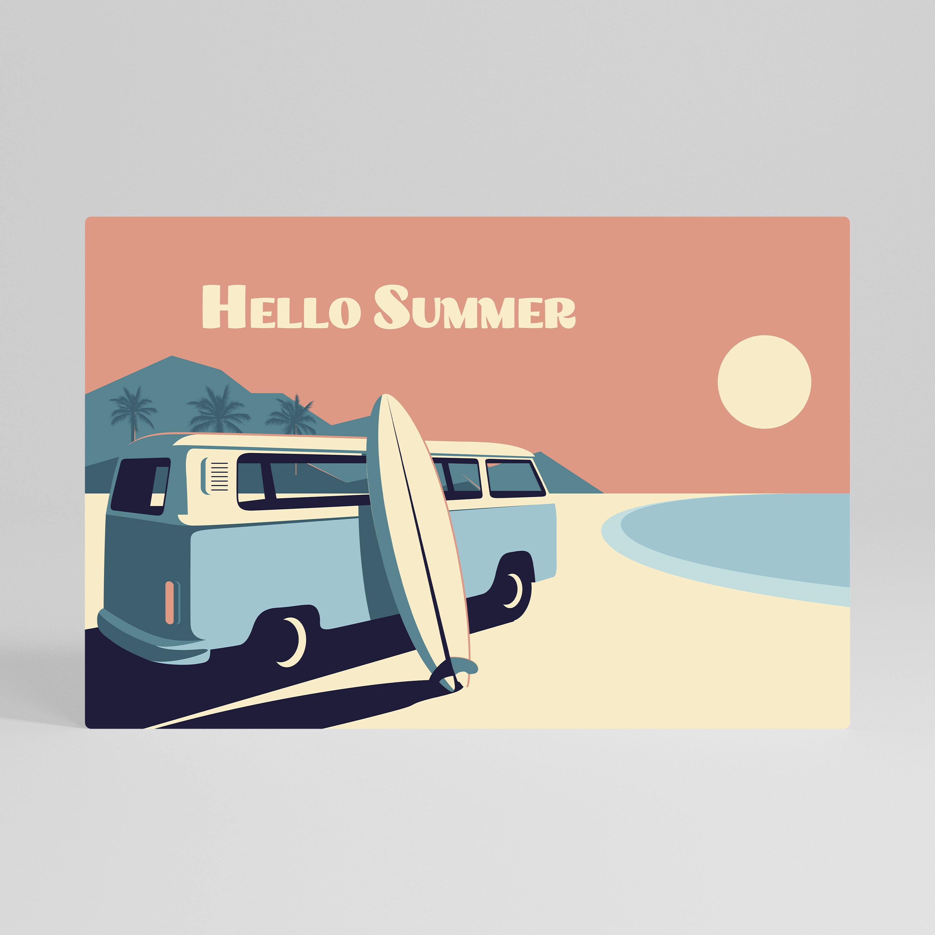 HELLO SUMMER - Obraz poziomy