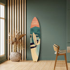 HELLO SUMMER Surfboard Decorative Panel