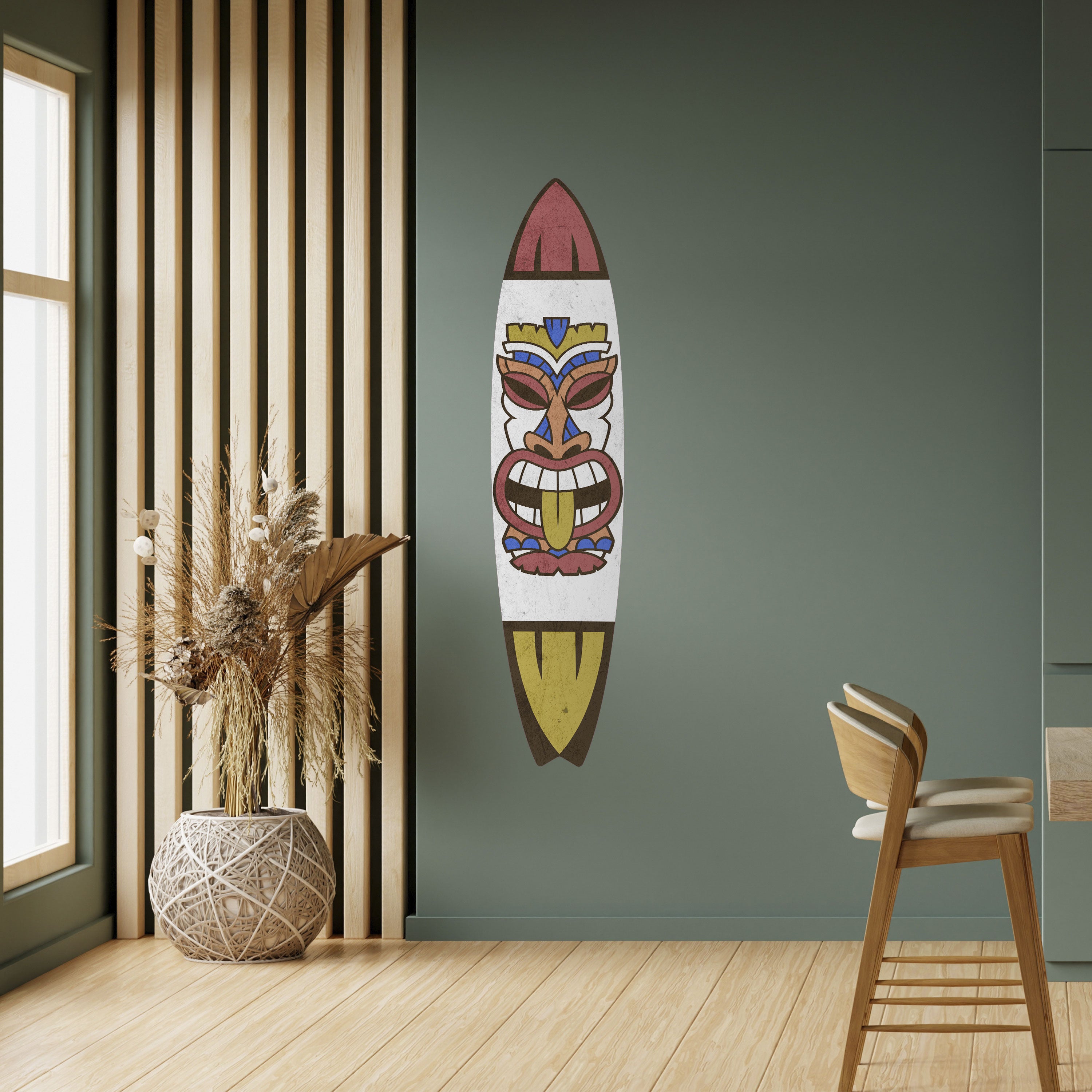 TOTEM TIKI Naklejka - deska surfingowa