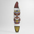 TOTEM TIKI Surfboard-Wandsticker