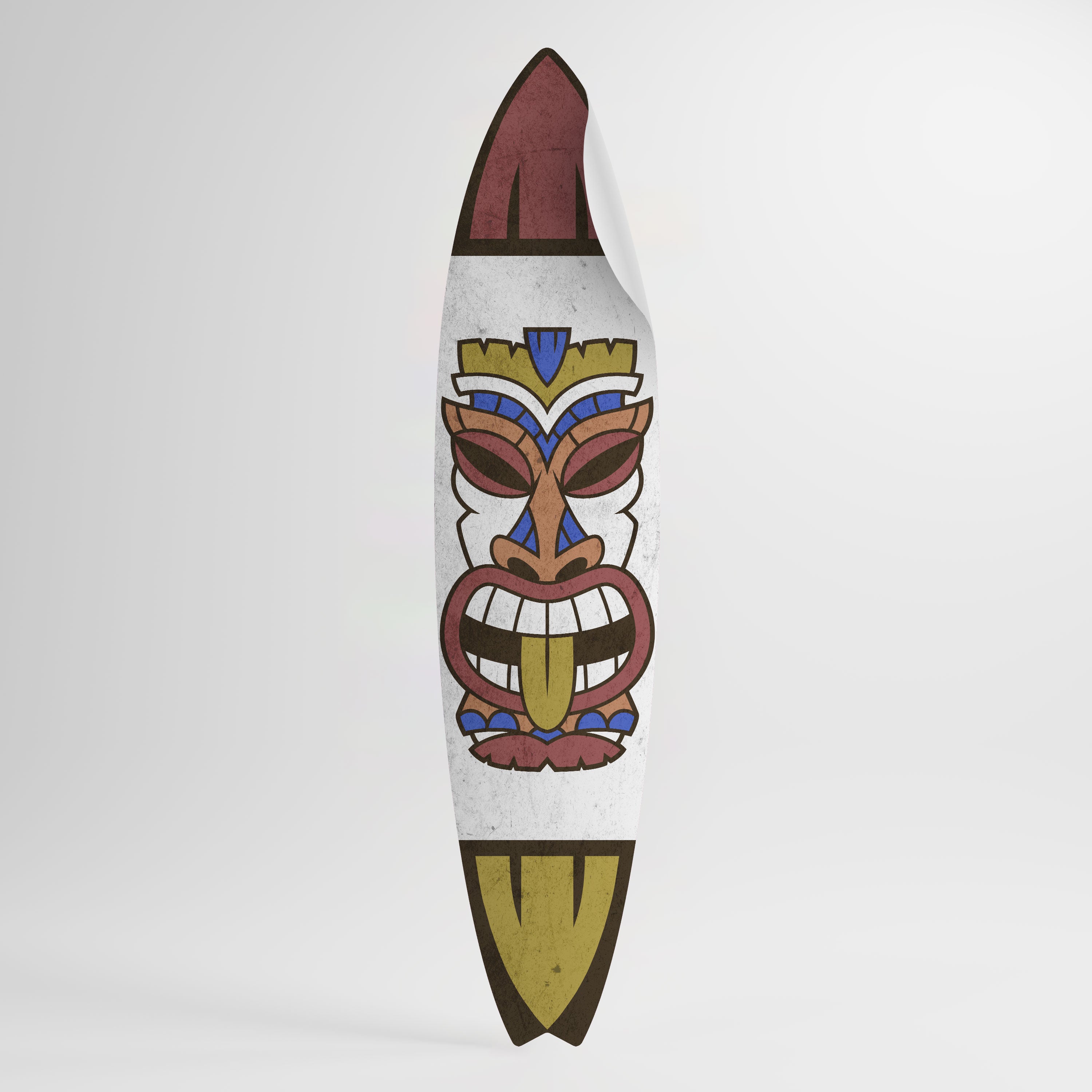 TOTEM TIKI Surfboard-Wandsticker