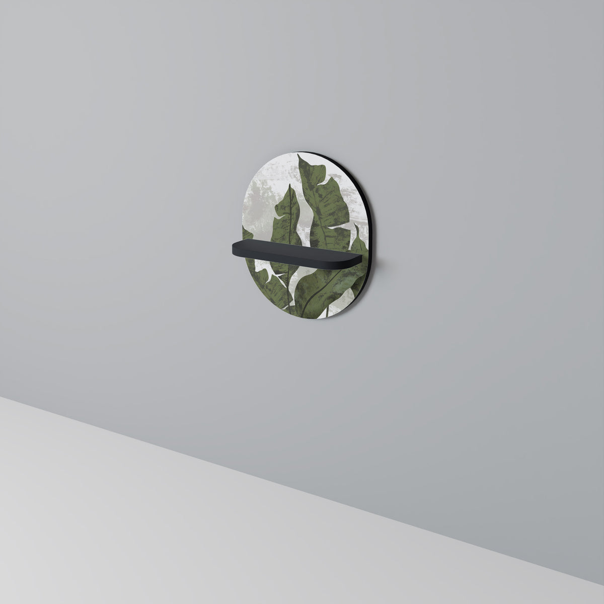 LEAF ECHO Dekoratives Wandregal