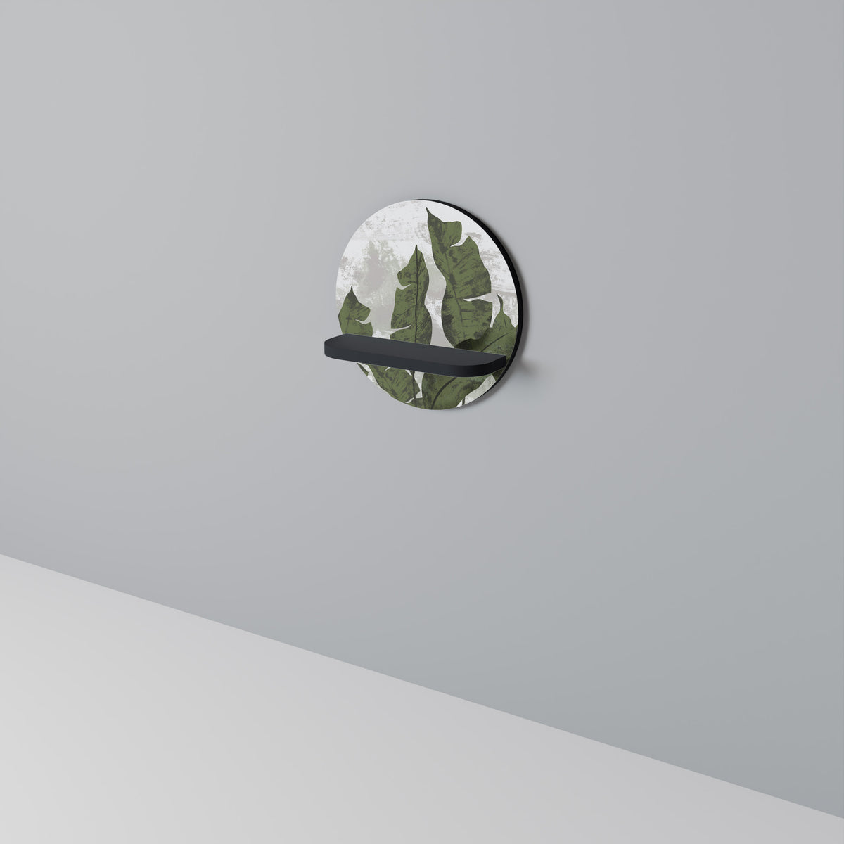 LEAF ECHO Dekoratives Wandregal