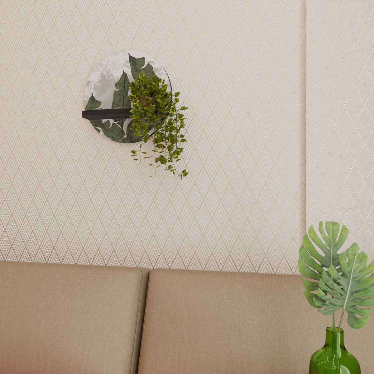 LEAF ECHO Dekorationshylla