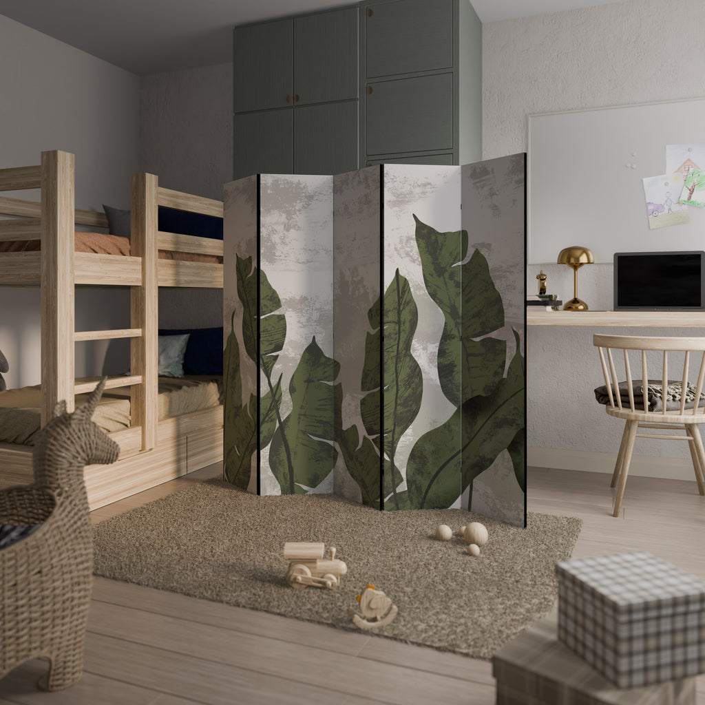 LEAF ECHO Dekorativ rumsavdelare – 5 paneler