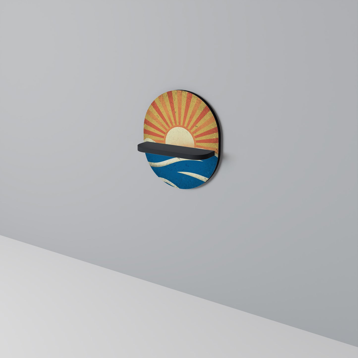SUNNY SLIDE Art Shelf
