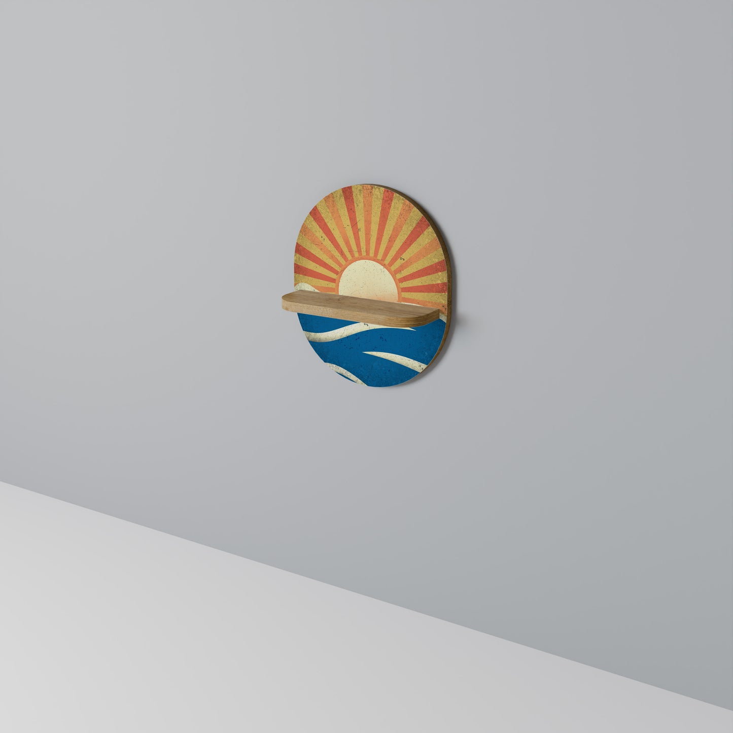 SUNNY SLIDE Art Shelf