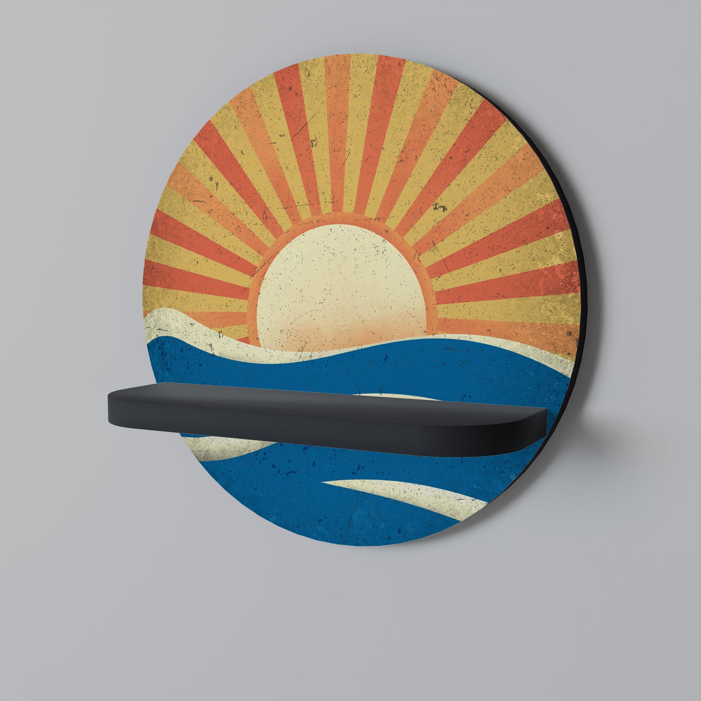 SUNNY SLIDE Art Shelf