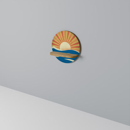 SUNNY SLIDE Art Shelf