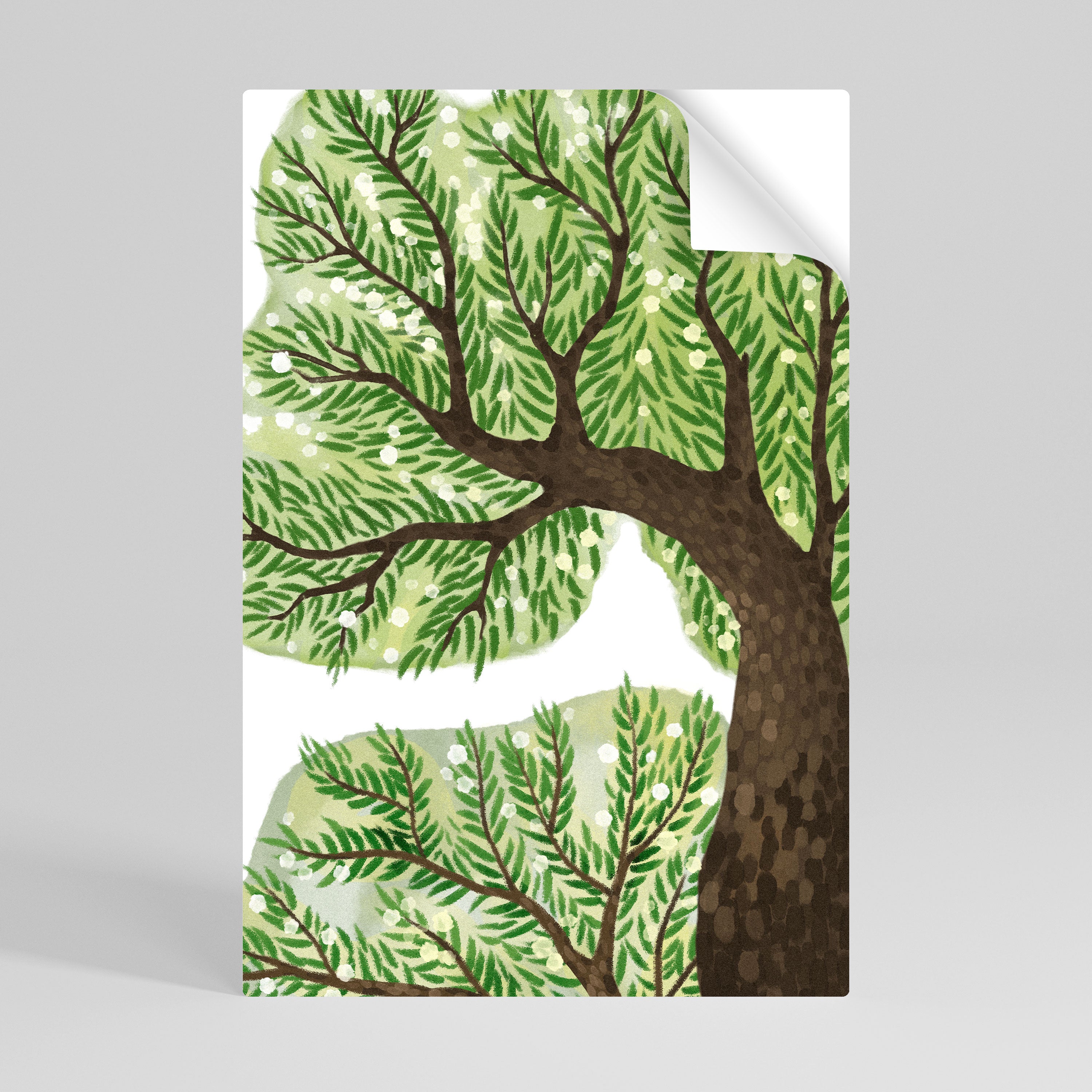 WILDERNESS DASH Póster adhesivo vertical