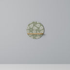 LEAVES ON GREEN Decorative Art Shelf