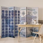 MORSE CODE Παραβάν με 6 πάνελ